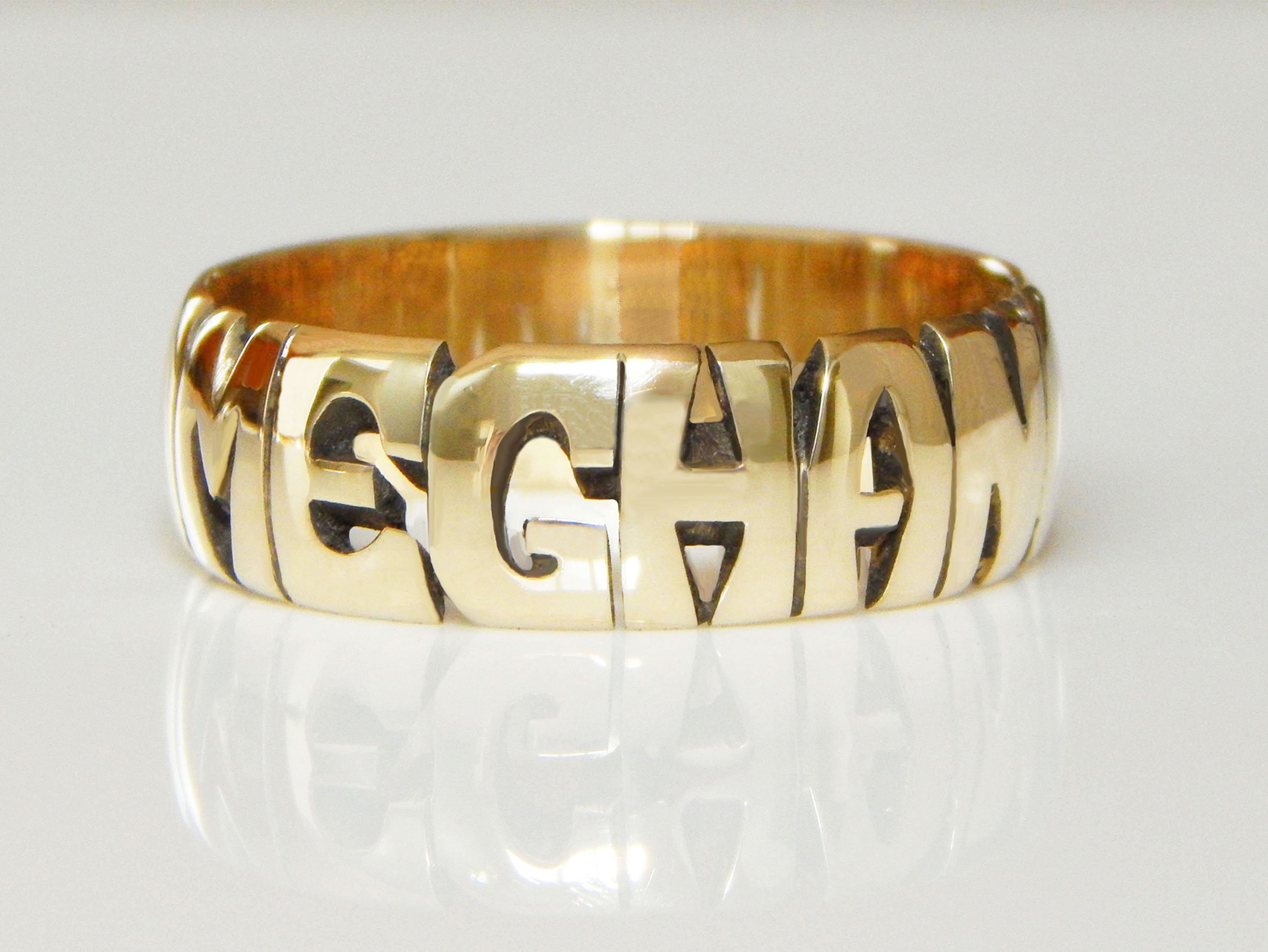 Customized Name Ring at Rs 450 | Ladies Rings in Jaipur | ID: 23325197355