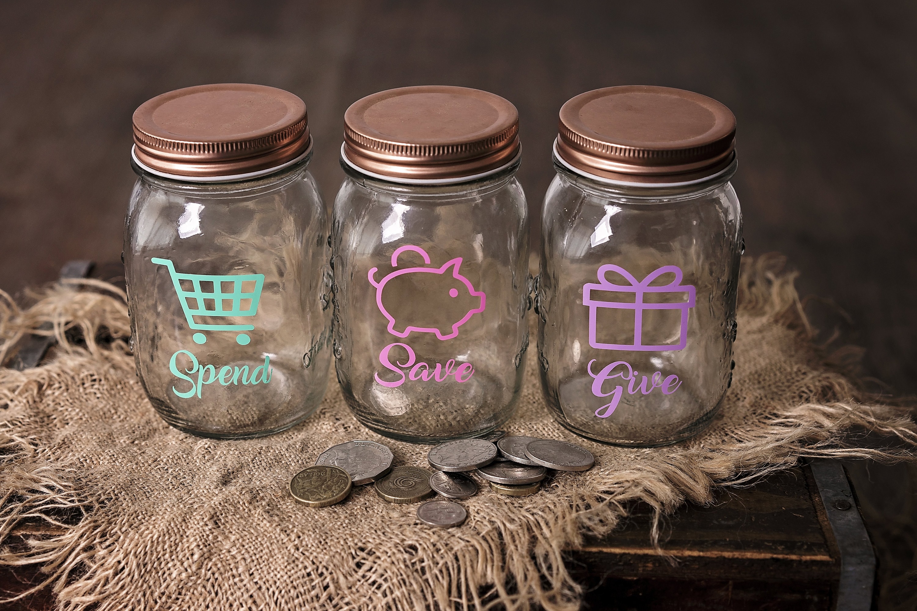 Barefoot Investor Jam Jar Labels Set of 3 Etsy Australia