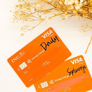 5 BANK CARD LABELS | Barefoot Investor | Bank card Labels | 5 Bank Card Labels | Budgeting | Budgets | Cash Stuffing