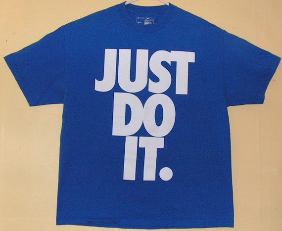 90s NIKE Nikes Just Do It T-Shirt size Adult XL