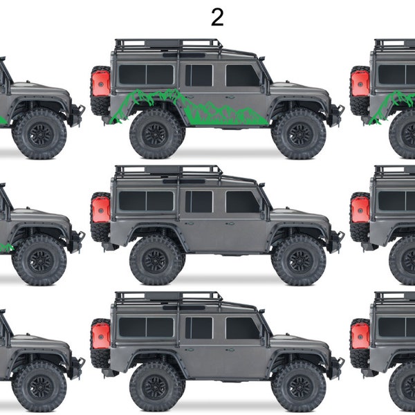 1/10 Scale Vinyl Stickers - Etsy