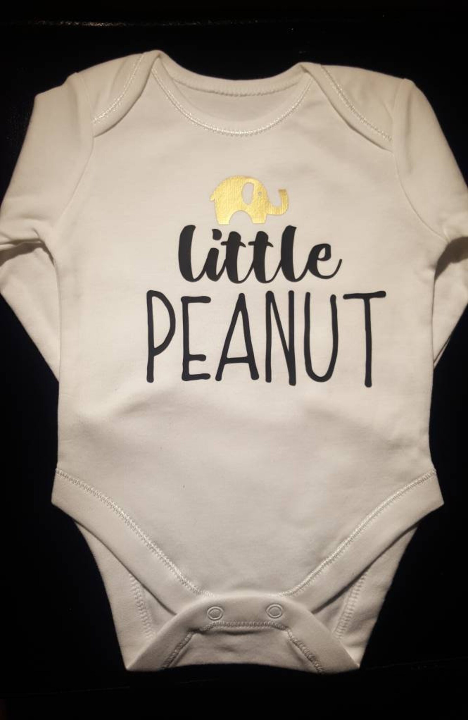 Little Peanut Baby Grow Vest Unisex Gender Neutral Baby Gift Etsy