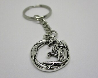 Antique Dragon Keychain