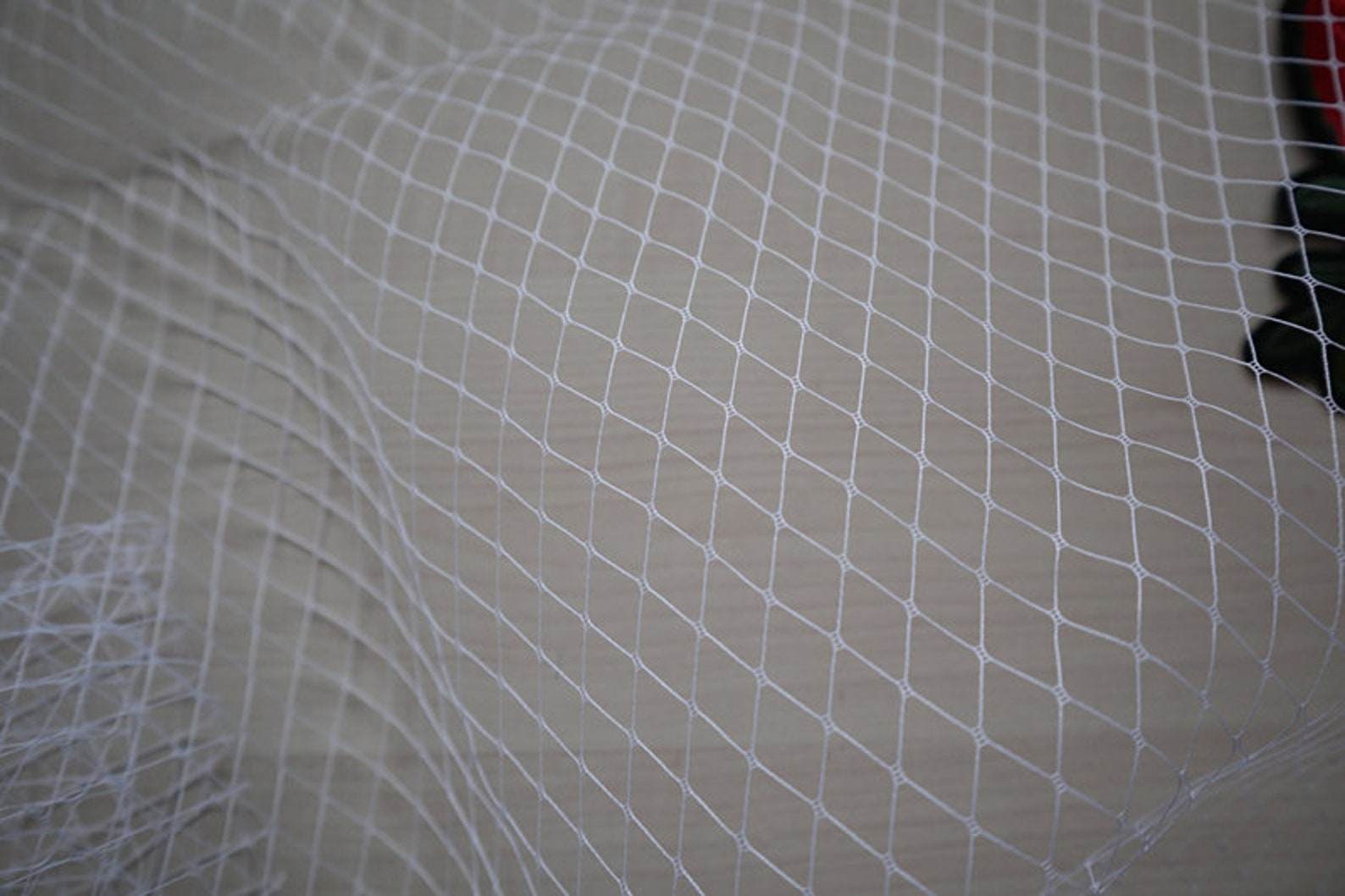 Black or White Diamond Mesh Netting Fabric by the Yard Very - Etsy