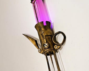 Eye syringe shimmer vial Silicone Cosplay costume accessory Silco Arcane League of Legends prop