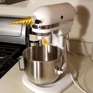 Unicorn horn for KitchenAid rotating fantasy decor decoration food kitchen rainbow