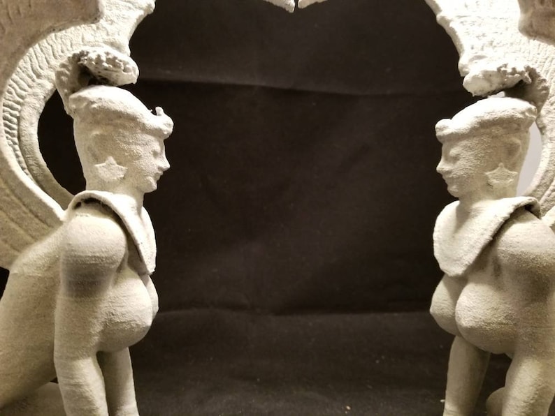 Neverending story Sphinx statue figurine book end Southern Oracle Gate image 7
