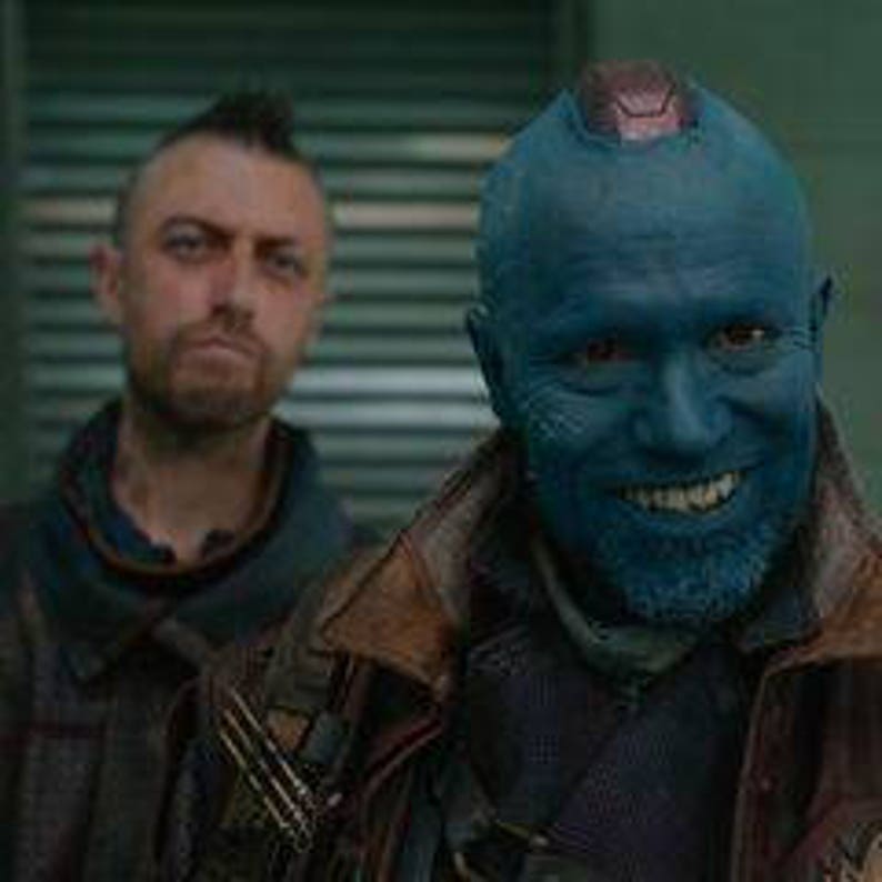 Yondu's small darts on right side of his Jacket for Cosplay or a Costume Guardians of the Galaxy Mohawk Fin image 4