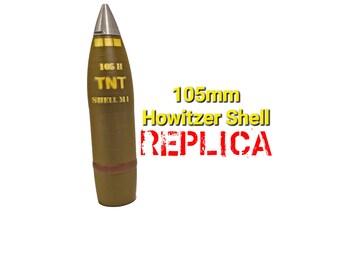 105mm Howitzer *Plastic Replica* tank shell projectile artillery replica