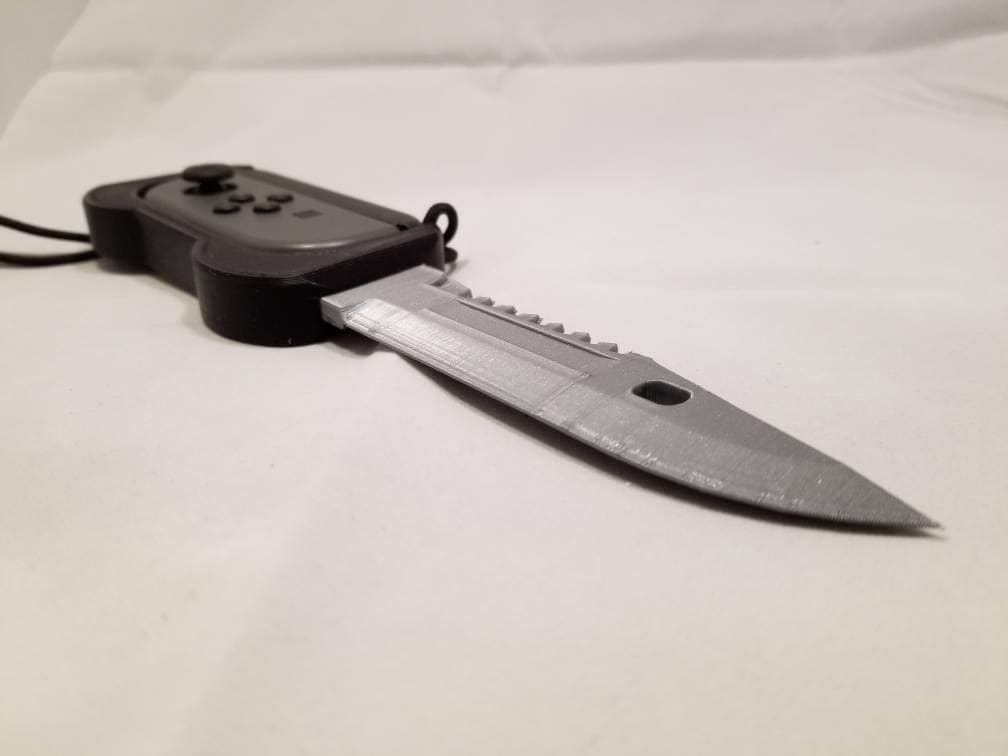 Nintendo Switch Joycon Controller Knife Blade Holder Grip Etsy