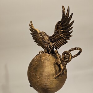 Marine Corps USMC Christmas Decorations Decor EGA Eagle Globe and Anchor Christmas Tree Topper Star Ornament