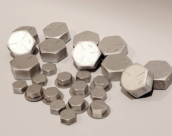 Decorative bolt heads (12 quantity) perfect for craft projects