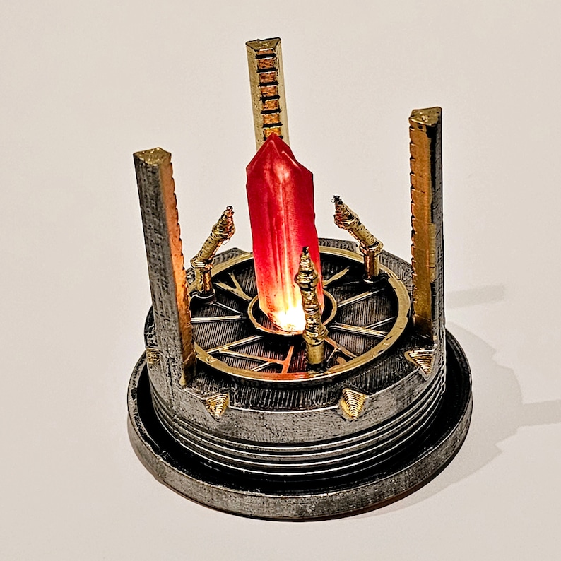 Power crystal Sci fi fantasy kyber crystal dilithium infinity stone magical rock image 2