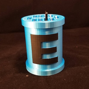 Nintendo schakelt Mega Man X E tank Etank vak cube videospel geval houder en opslag - cartridge - docking station - Joy Con