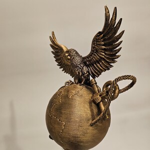 Marine Corps USMC Christmas Decorations Decor EGA Eagle Globe and Anchor Christmas Tree Topper Star Ornament