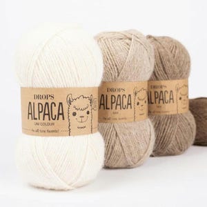 Drops Alpaca yarn