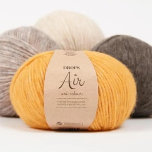 Drops air yarn