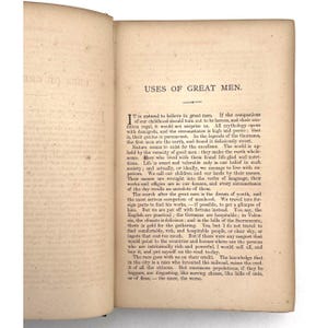 The Prose Works of Ralph Waldo Emerson 1870 Vol 2 - Hardcover Antique image 9