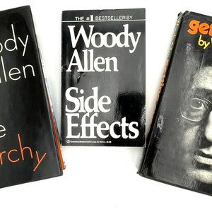 Woody Allen - 3 Book Lot: Getting Even, Mere Anarchy, and Side Effects