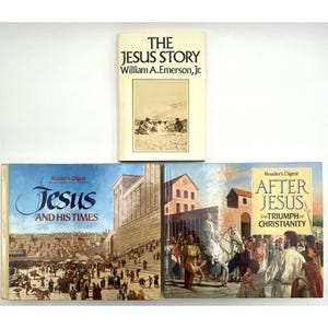 The Jesus Story, Jesus & His Times and After Jesus Lot of 3 Hardbacks