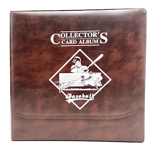 baseball card album sleeves Amazon.com: Baseball Card Binder, New York Trading Card Holder Protectors,  4 Pocket Fits 400 Cards with 50 Removable Sleevesves Card Storage Album  Folder Case Collector : Toys & Games main image 1