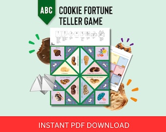 2026 MIS À JOUR !! ABC Girl Scout Cookie Jeu de diseuse de bonne aventure