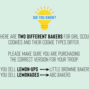 2026 UPDATED!! LBB Girl Scout Cookie Delivery and Thank You Card Digital Template Canva image 5