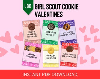 2026 MIS À JOUR !! LBB Girl Scout Cookie Saint-Valentin - Téléchargement instantané PDF imprimable