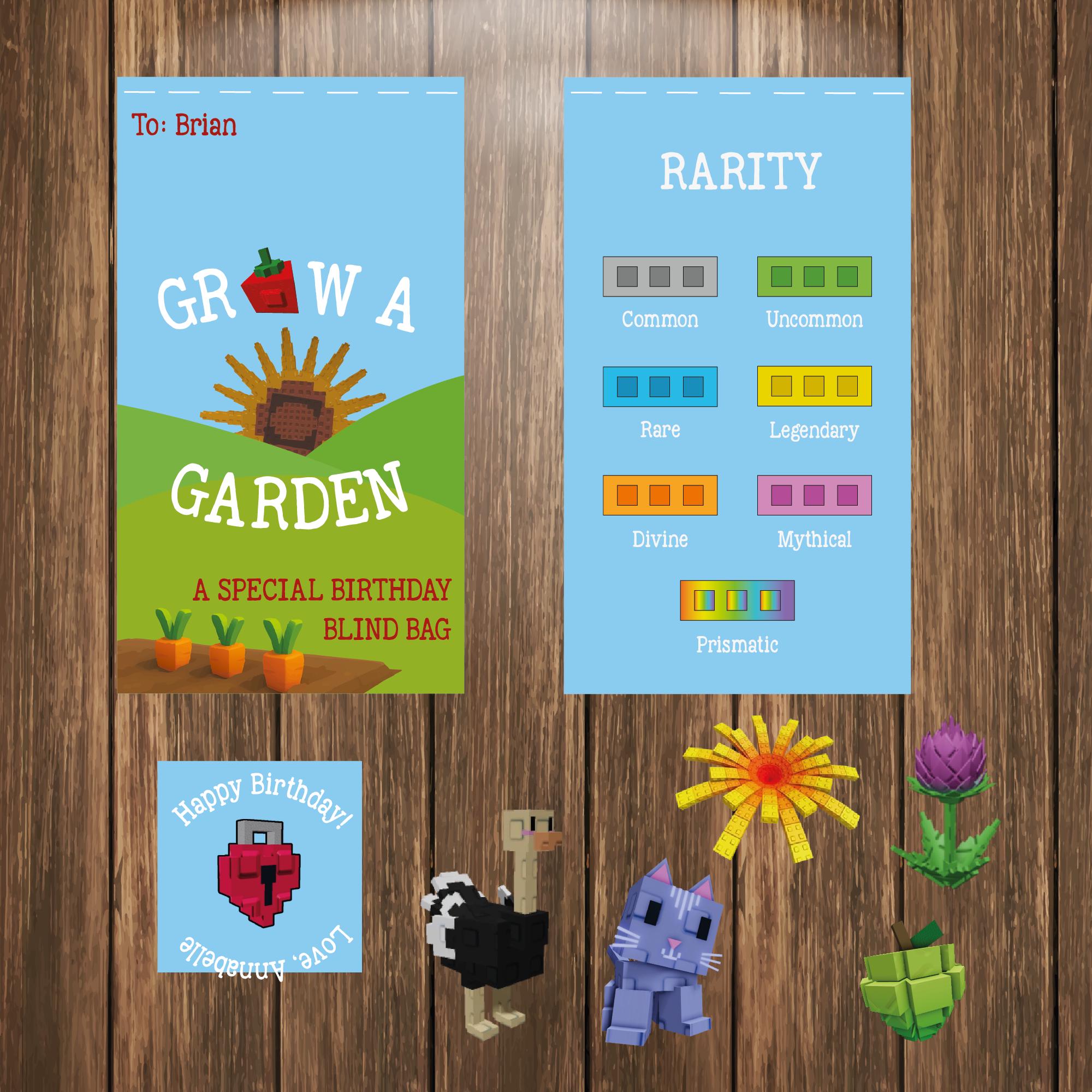 Printable Roblox Blind Bag Etsy