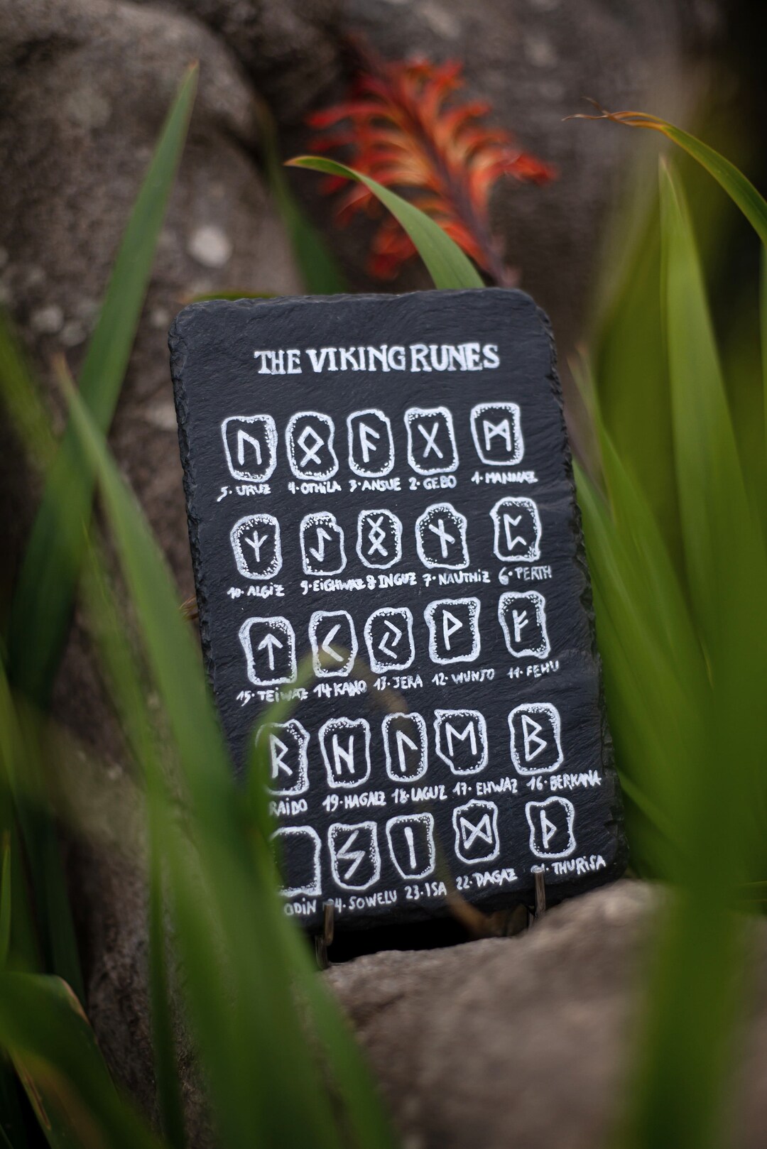 Runic Alphabet Chalkboard, Viking Runes Decor, Viking Runes, Viking ...
