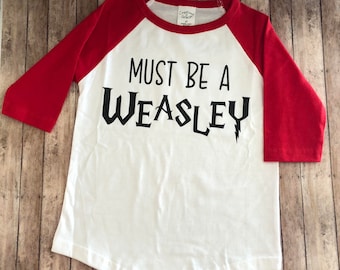Toddler Tshirt - Must Be A Weasley