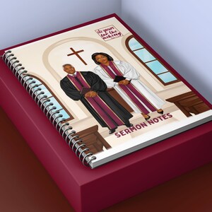 Yours for the Asking Sermon Notes African American Journal Notebook/Journal/Binder Cover PNG