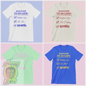Election To Do List Vote Bundle (Sorority Fraternity Greek Divine Nine) SVG