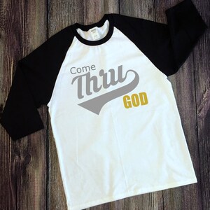 Come Thru (Through) God SVG