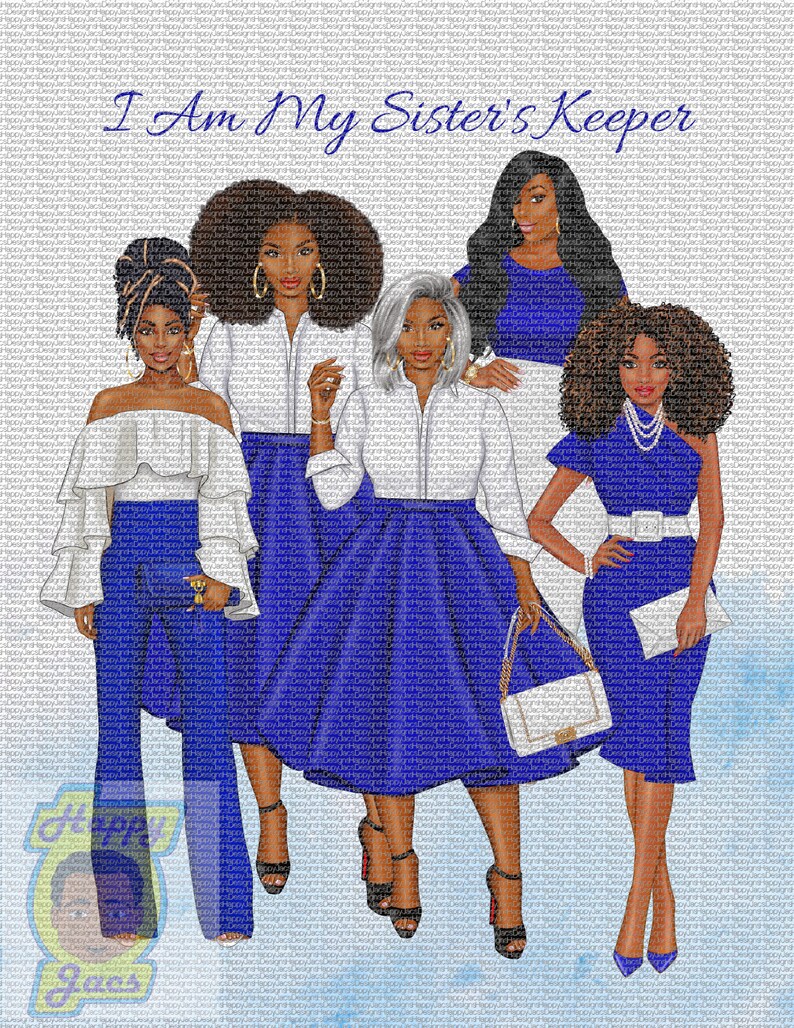 I Am My Sister's Keeper Soror Notebook/Journal/Binder Zeta | Etsy