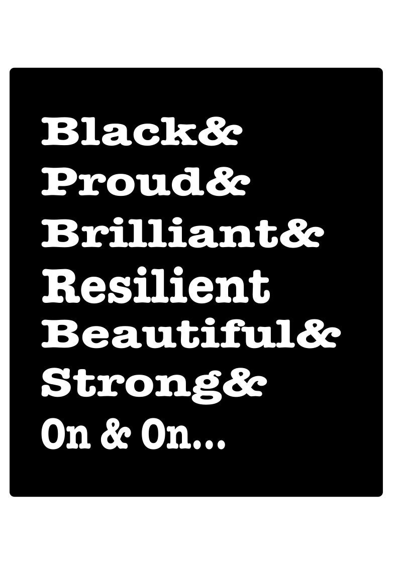Free Free Black &amp; Proud Svg 518 SVG PNG EPS DXF File