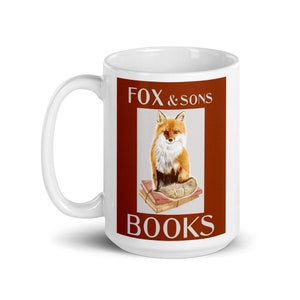 Fox & Sons Books - You&#39;ve Got Mail - Double Sided Mug - ny152 shopgirl new york autumn fall bookish