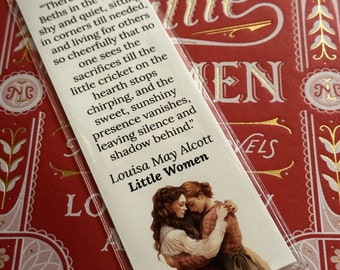 Beth’s Bookmark - Little Women Louisa May Alcott Bookish Read More Books Best Friend Gift Classic Literature