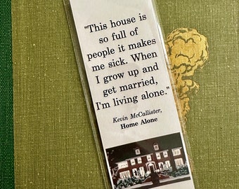 When I Grow Up I’m Living Alone Bookmark - Winter Christmas Home Vintage Holiday Bookish Read More Books Stocking Stuffer Gift