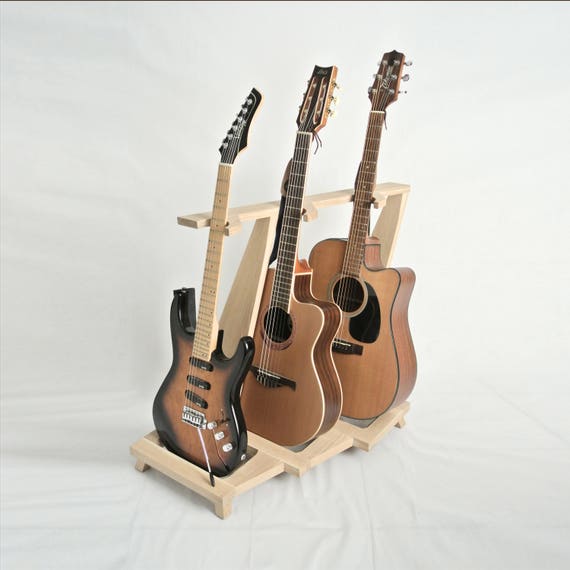 Etsy wooden guitar stand Clearance