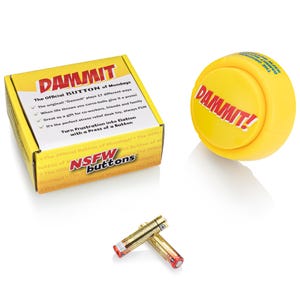DAMMIT Button Stress Relief Toy - The Official Button of Mondays! image 4