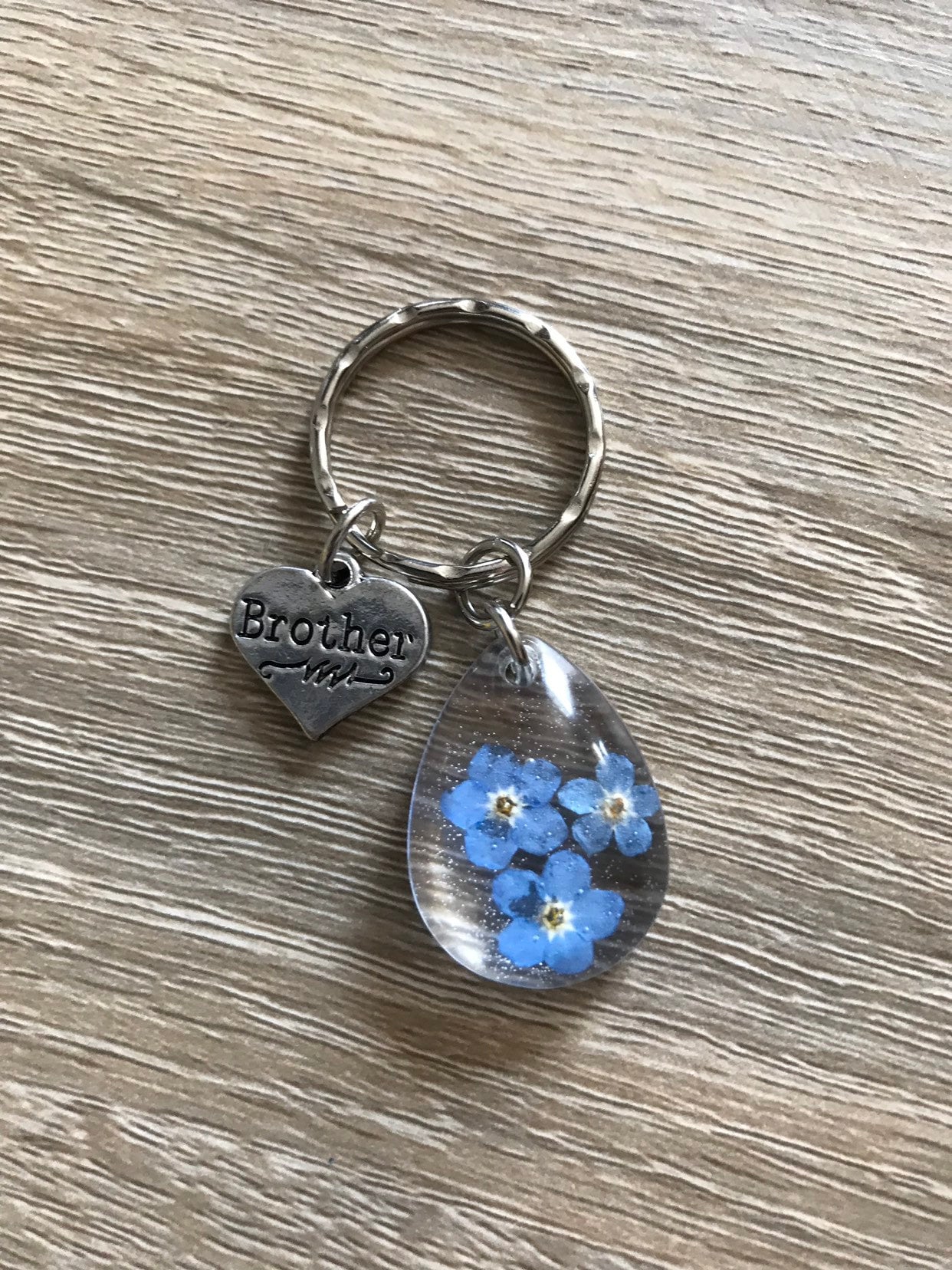 Forget me deals not keyring
