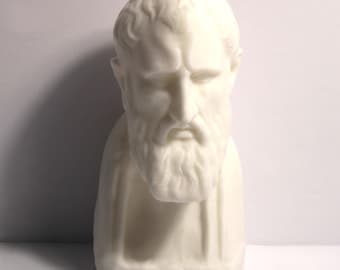 Zeno of Citium Bust - Founder of Greek Stoic Philosophy - 4 Inches
