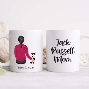 Jack Russell Mug, Jack Russell Terrier Dog Mom Gift, Jack Russell Gifts, Dog Lover Gift