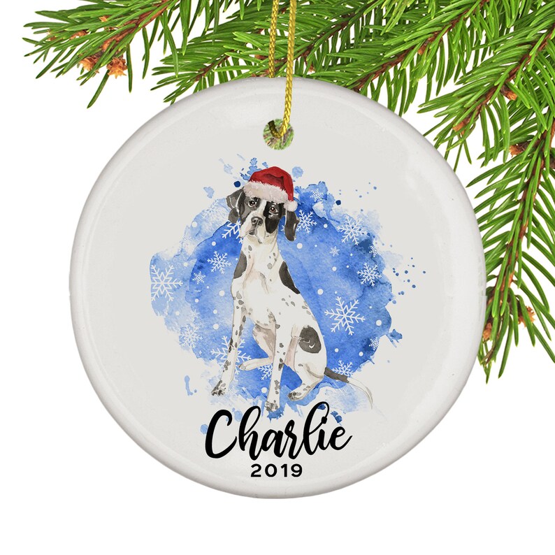 pointer dog ornament