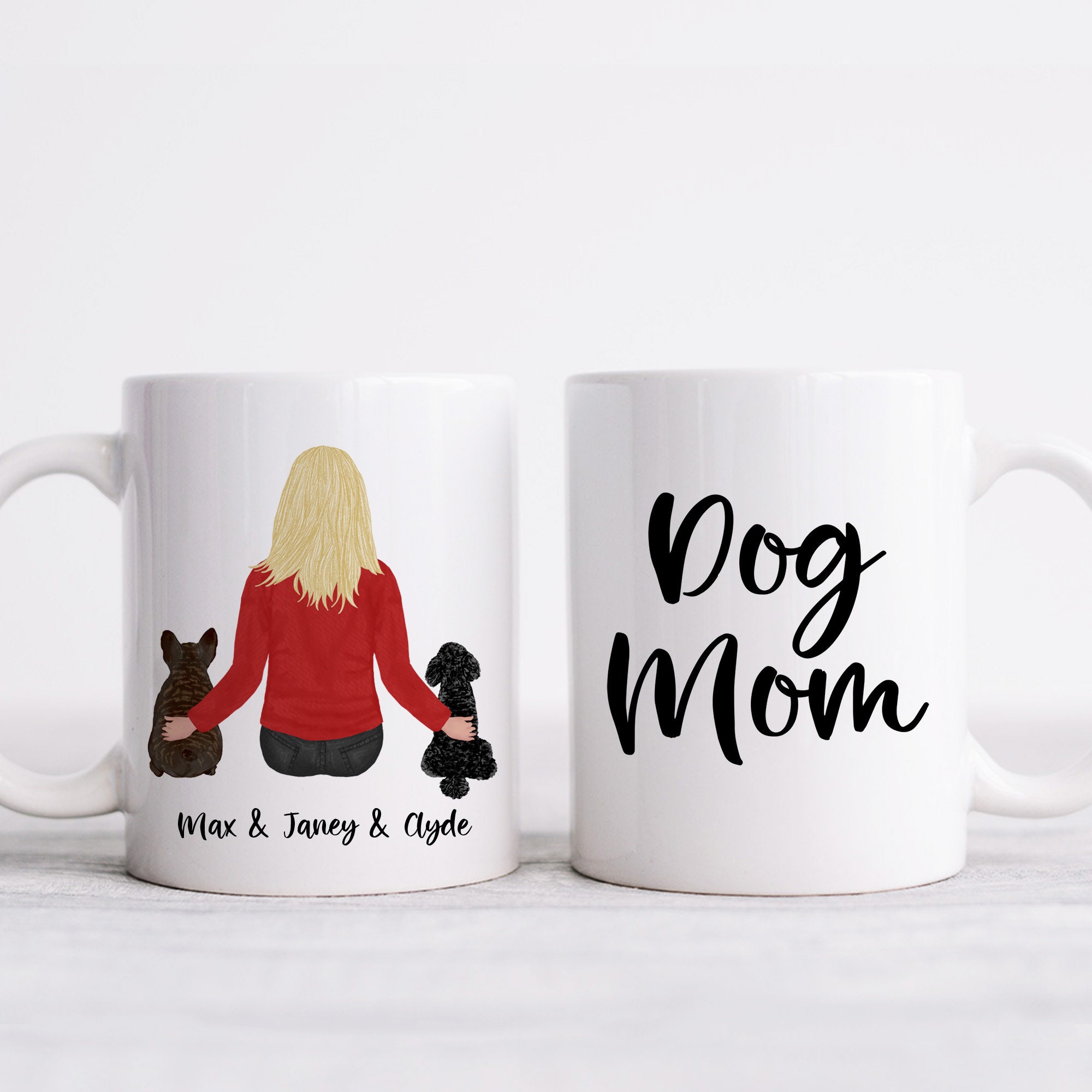Dog mom mugs sales