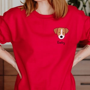 Personalized Jack Russell Sweatshirt: Dog Mom Gift, Unisex Hoodie
