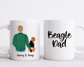 Dog Dad Mug, Fathers Day Gift, Dog Dad Gift For Him, Dog Lover Gift, Dad Coffee Mug, Granddad Mug