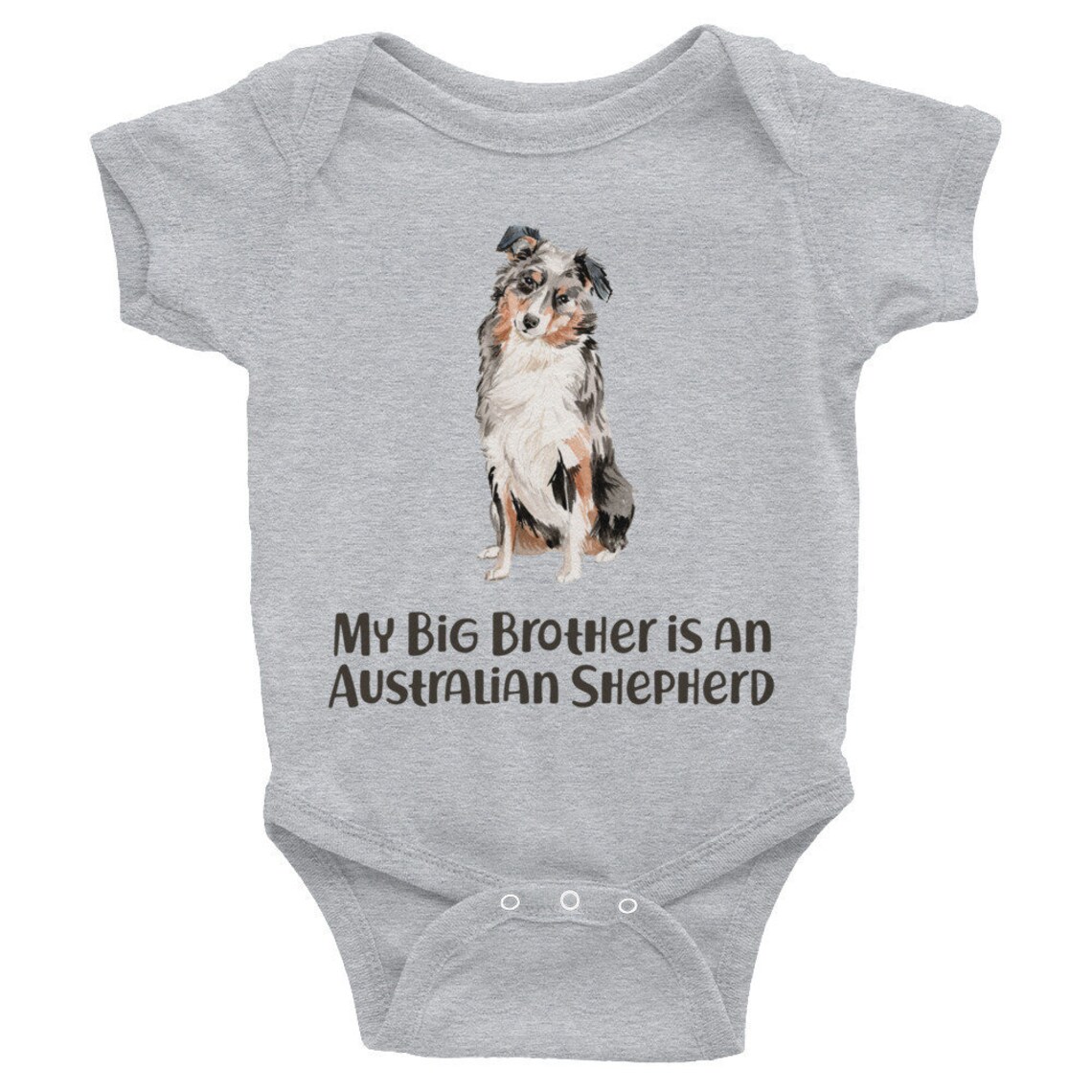 Australian Shepherd Dog Baby Clothes Aussie Shepherd Baby Etsy