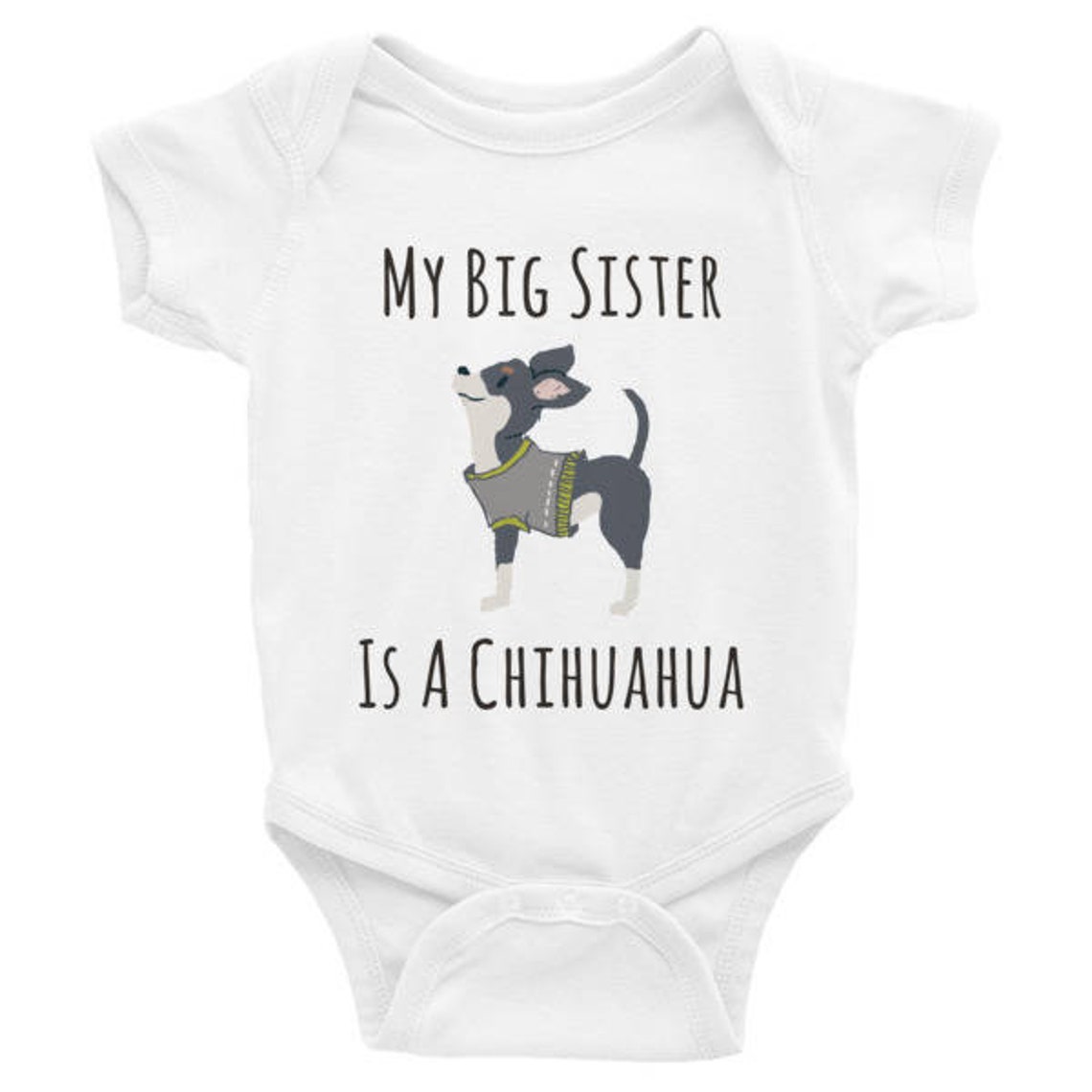 Cute Baby Clothes Chihuahua Gifts Dog Baby Outfit Baby Shower Etsy